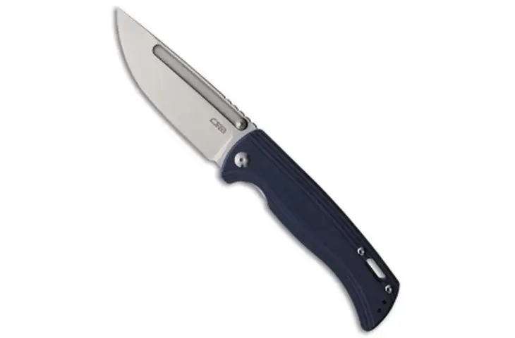 CJRB Cutlery Resource Liner Lock Knife Gray G-10 4.18 Stonewash AR-RPM9 73C18C64
